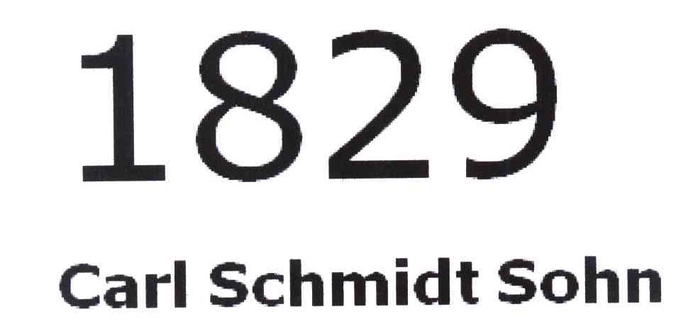 CARL SCHMIDT SOHN 1829