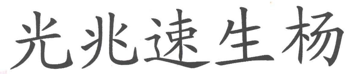 光兆速生杨