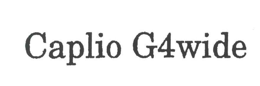 CAPLIO G4WIDE