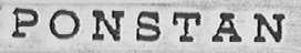 PONSTAN
