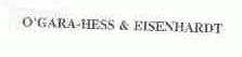 O'GARA-HESS & EISENHARDT