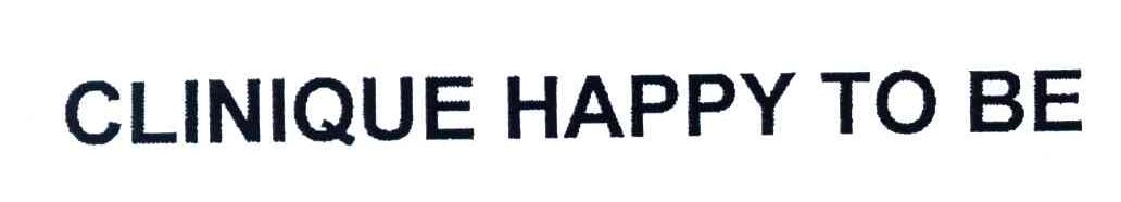 CLINIQUE HAPPY TO BE