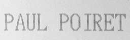 PAUL POIRET