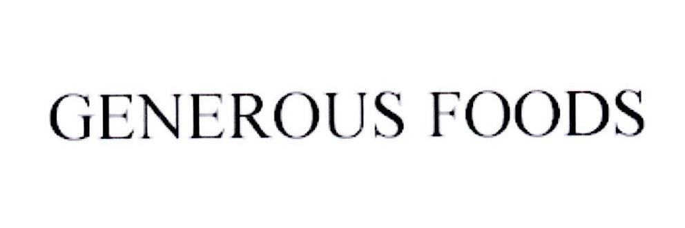 GENEROUS FOODS