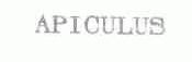 APICULUS