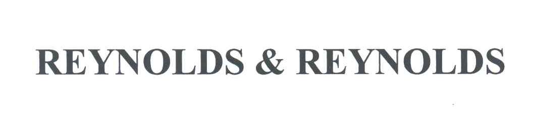 REYNOLDS REYNOLDS
