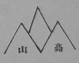 山高