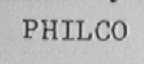 PHILCO