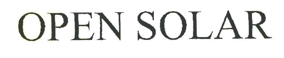 OPEN SOLAR