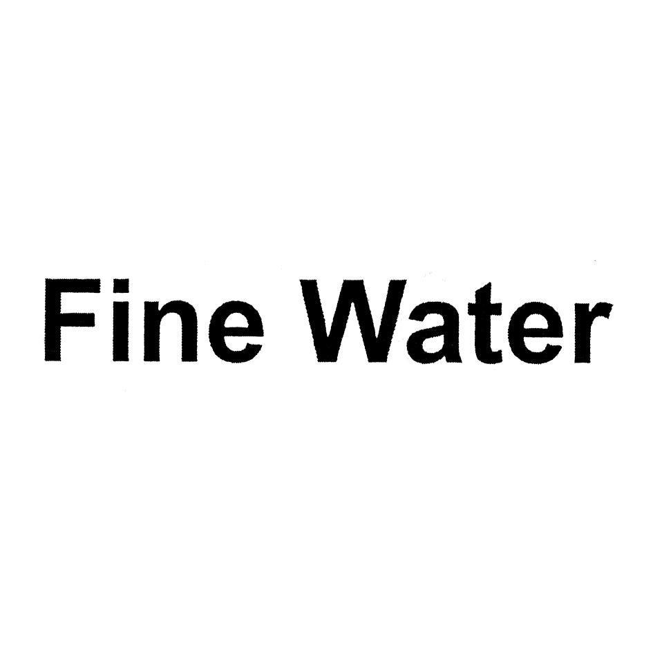 FINE WATER