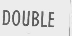 DOUBLE