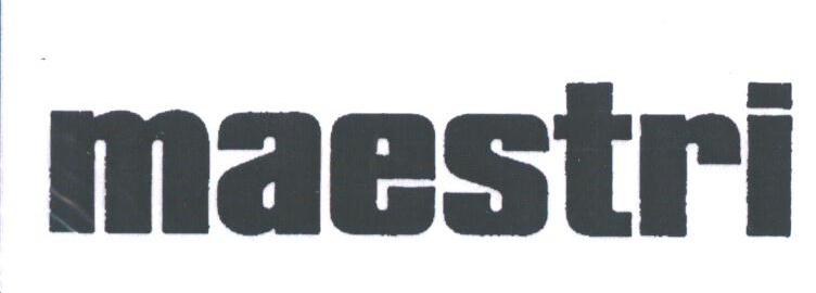 MAESTRI