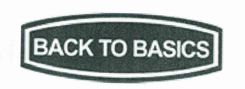 BACK TO BASICS