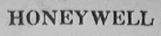 HONEYWELL