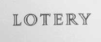 LOTERY
