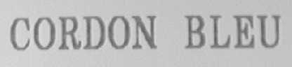 CORDON BLEV