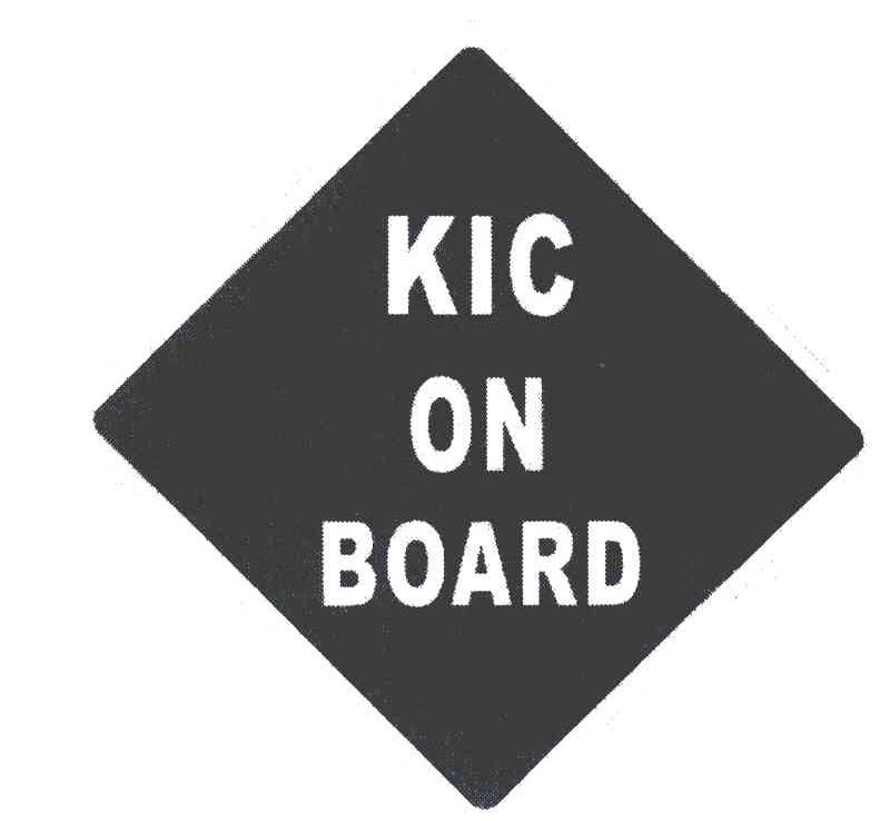 KIC ON BOARD