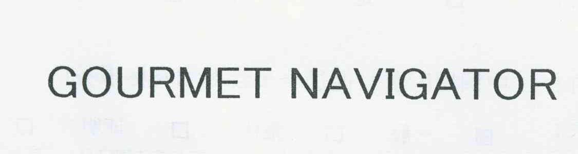 GOURMET NAVIGATOR