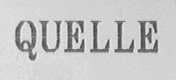 QUELLE