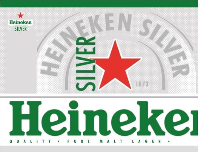 HEINEKEN SILVER HEINEKEI QUALITY PURE MALT LAGER 1873