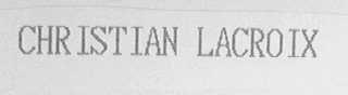 CHRISTIAN LACROIX