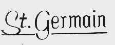 ST. GERMAIN