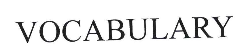 VOCABULARY