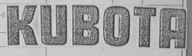 KUBOTA
