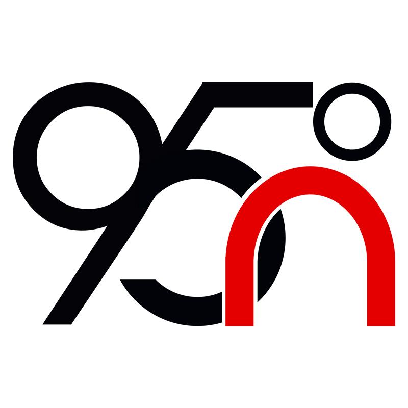 95&deg;N