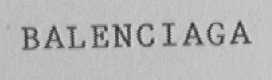 BALENCIAGA