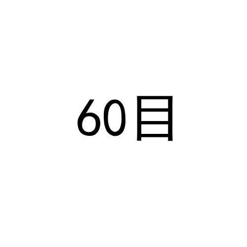 60 目
