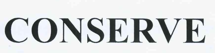 CONSERVE