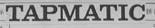 TAPMATIC
