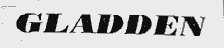 GLADDEN