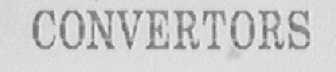 CONVERTORS