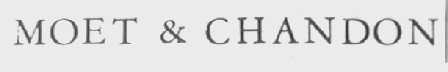 MOET& CHANDON