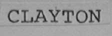 CLAYTON