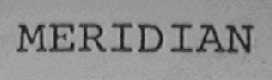 MERIDIAN