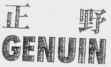 正野 GENUIN