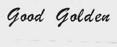 GOODGOLDEN