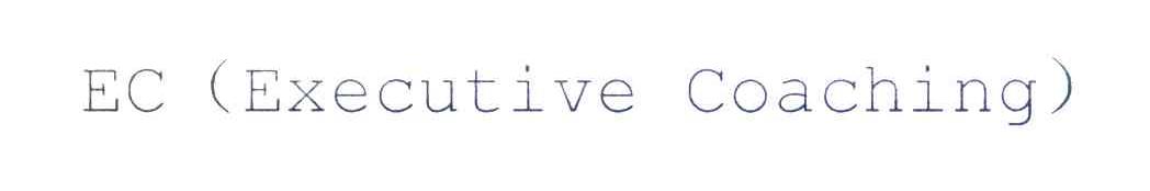 EC（EXECUTIVE COACHING）
