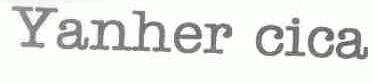 YANHER CICA