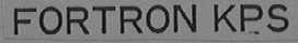 FORTRON KPS