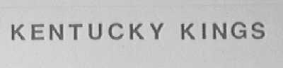 KENTUCKY KINGS