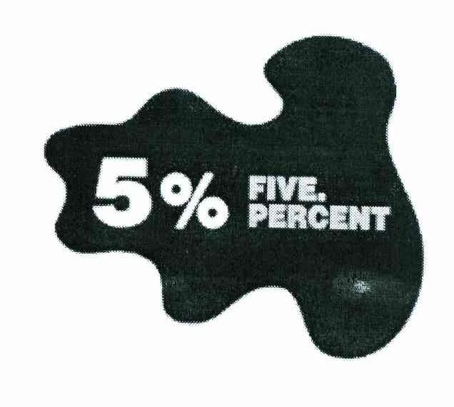 FIVE PERCENT 5%