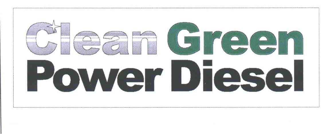 CLEAN GREEN POWER DIESEL