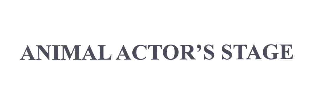 ANIMAL ACTOR S STAGE