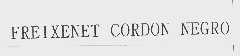 FREIXENET CORDON NEGRO