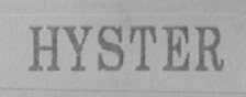 HYSTER
