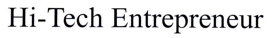 HI-TECH ENTREPRENEUR
